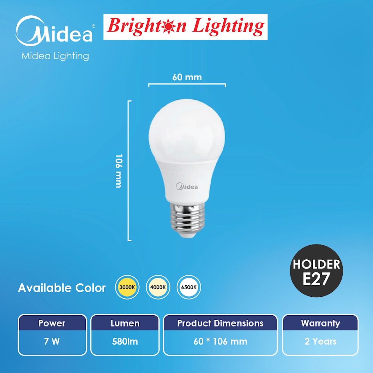 midea light